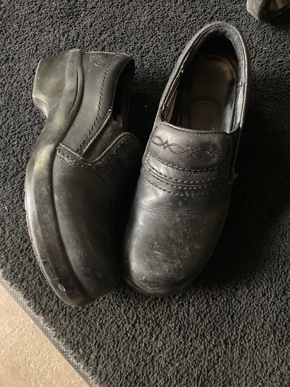 Ariat Black 8 steel toe